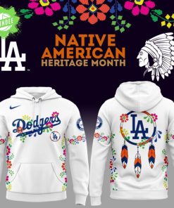 Limited Edition LA Dodgers x Native American Heritage Night 2025 Hoodie – Special Edition Fans Apparel