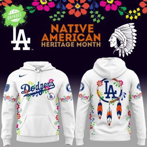 Limited Edition LA Dodgers x Native American Heritage Night 2025 Hoodie – Special Edition Fans Apparel