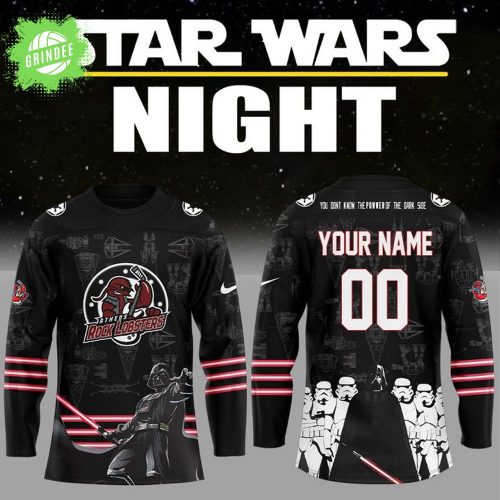 Lobsters x Star Wars Hockey Jersey 2025 Limited Edition – Galactic NHL Apparel