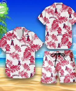 Los Angeles Angels Hawaiian Shirt & Shorts Set
