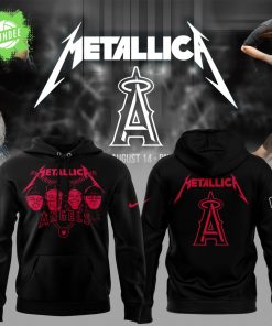 Los Angeles Angels Metallica Night Hoodie