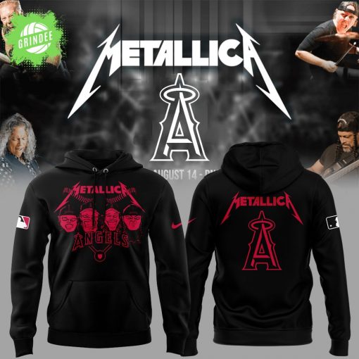 Los Angeles Angels Metallica Night Hoodie