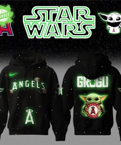 Los Angeles Angels x Star Wars Baby Yoda Hoodie – MLB Star Wars Fan Hoodie