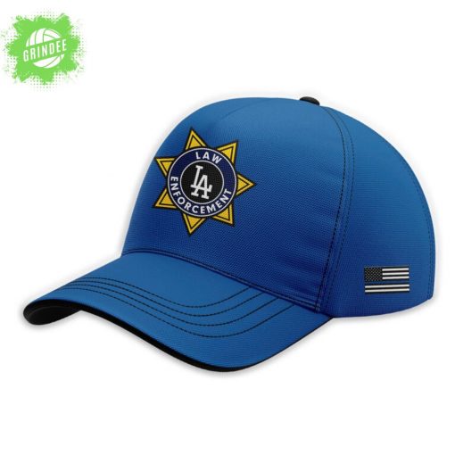 Los Angeles Dodgers Blue Law Enforcement Day Jersey Combo