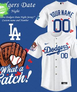 Los Angeles Dodgers Date Night Jersey White – Exclusive 2025 Edition