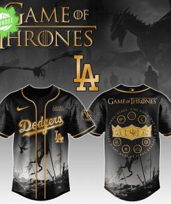 Los Angeles Dodgers Game of Thrones Night Game Exclusive Design Jersey
