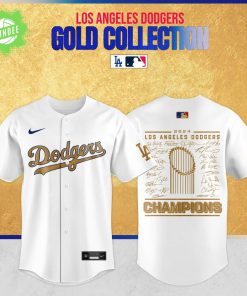 Los Angeles Dodgers Gold Collection 2025 Roster Baseball Jersey – Special MLB Collector’s Edition