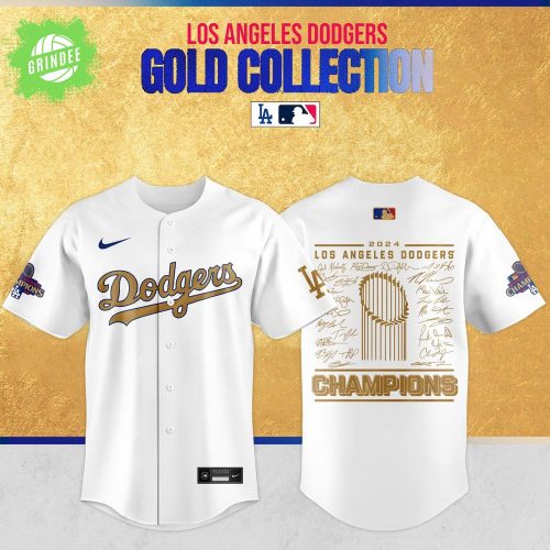 Los Angeles Dodgers Gold Collection 2025 Roster Baseball Jersey – Special MLB Collector’s Edition