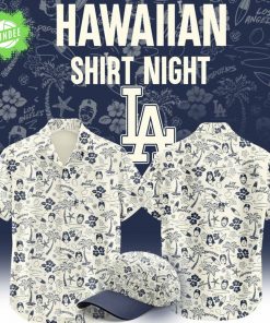Los Angeles Dodgers Hawaiian Shirt Night 2025 – Summer Baseball Fanwear
