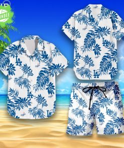 Los Angeles Dodgers Hawaiian Shirt & Shorts Set