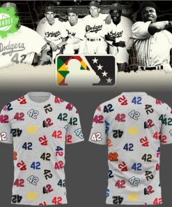 Los Angeles Dodgers Honoring Jackie Robinson 42 Limited T-Shirt