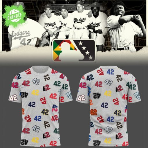 Los Angeles Dodgers Honoring Jackie Robinson 42 Limited T-Shirt