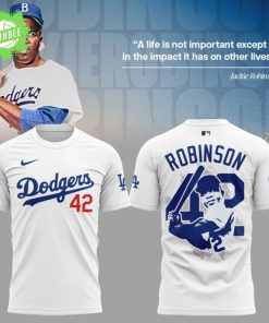 Los Angeles Dodgers Honoring Jackie Robinson 42 T-Shirt