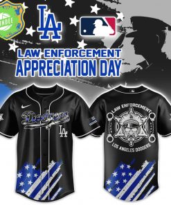 Los Angeles Dodgers Law Enforcement Day Jersey Combo