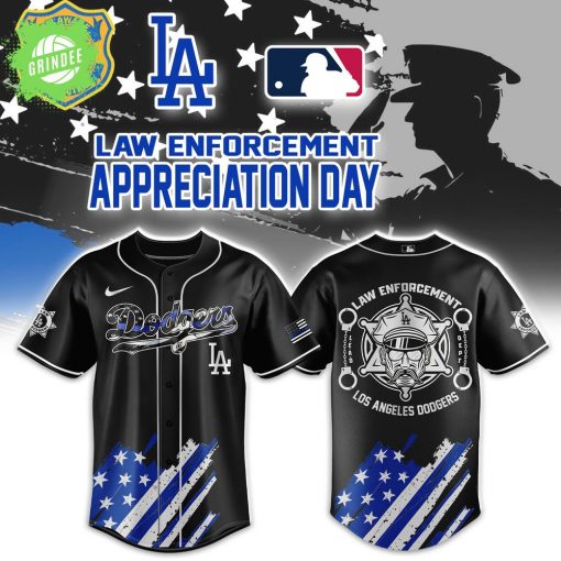 Los Angeles Dodgers Law Enforcement Day Jersey Combo