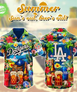 Los Angeles Dodgers MLB Hawaiian Shirt Special Edition 2025 – Tropical Baseball Apparel