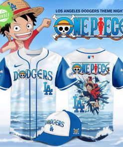Los Angeles Dodgers MLB x One Piece Night Game Limited Edition Baseball Jersey 2025 – Pirates x Baseball Mashup