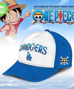 Los Angeles Dodgers MLB x One Piece Night Game Limited Edition Cap 2025 – Anime Baseball Crossover Hat