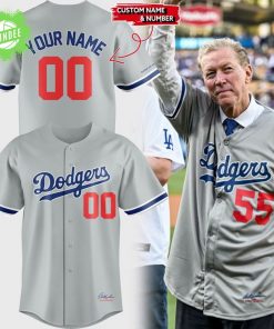 Los Angeles Dodgers Orel Hershiser Custom Jersey – Legends Tribute Gear