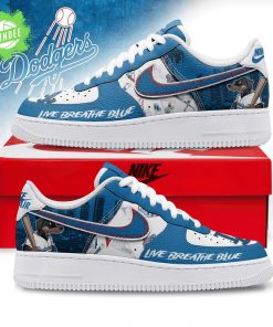 Los Angeles Dodgers Premium AF1 Sneakers – Limited Edition