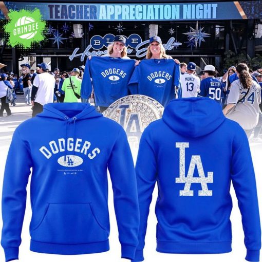 Los Angeles Dodgers Teacher Appreciation Night Hoodie – MLB Event Edition
