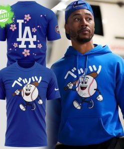 Los Angeles Dodgers Tokyo Series 2025 T-Shirt – Global Baseball Drop