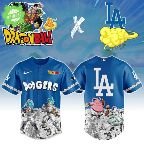 Los Angeles Dodgers x Dragon Ball Special Edition Baseball Jersey – Anime x Baseball Mashup