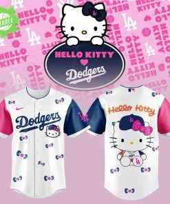 Los Angeles Dodgers x Hello Kitty Baseball Jersey – Limited Edition