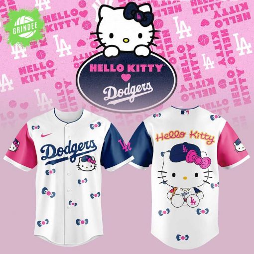 Los Angeles Dodgers x Hello Kitty Baseball Jersey – Limited Edition