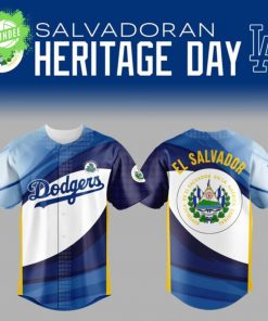Los Angeles Dodgers x Salvadoran Heritage Day 2025 Jersey