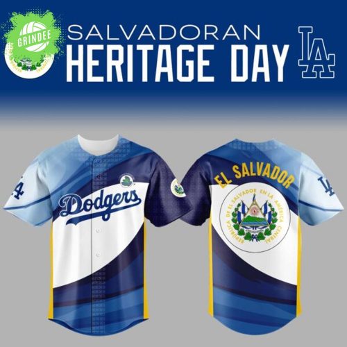 Los Angeles Dodgers x Salvadoran Heritage Day 2025 Jersey