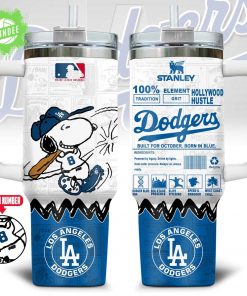 Los Angeles Dodgers x Snoopy Premium Stanley Tumbler – 40oz Limited Drop