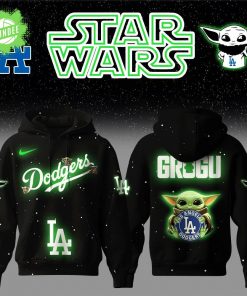 Los Angeles Dodgers x Star Wars Baby Yoda Hoodie – Galactic MLB Hoodie Edition