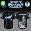 Los Angeles Dodgers x Star Wars Darth Vader Night Jersey – Sith Fan Baseball Jersey
