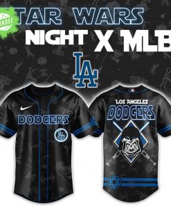 Los Angeles Dodgers x Star Wars Night 2025 Baseball Jersey – Exclusive Sci-Fi MLB Gear