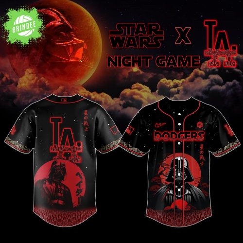 Los Angeles Dodgers x Star Wars Night Game Limited Edition Baseball Jersey – Sci-Fi x Baseball Night Special
