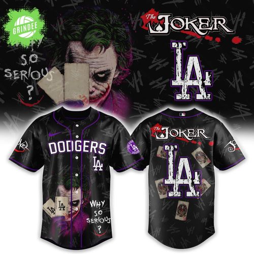 Los Angeles Dodgers x The Joker Baseball Jersey Combo