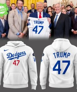 Los Angeles Dodgers x Trump 2025 Hoodie – Limited Baseball Drop