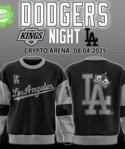 Los Angeles Kings x Dodgers Night Crypto Arena Sweatshirt – NHL x MLB Crossover