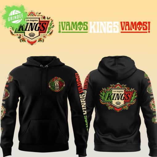 Los Angeles Kings x VG Mexican Heritage Hoodie 2025 – NHL Cultural Tribute