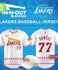 Los Angeles Lakers City Edition 2025 Baseball Jersey