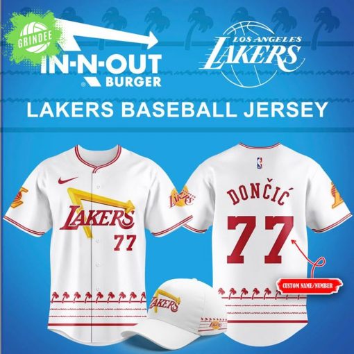 Los Angeles Lakers City Edition 2025 Baseball Jersey