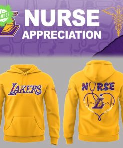 Los Angeles Lakers Nurse Appreciation Hoodie