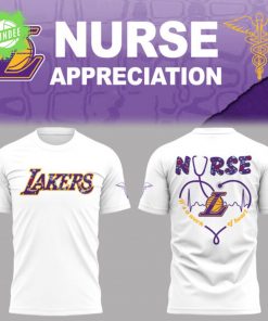 Los Angeles Lakers Nurse Night Appreciation T-Shirt