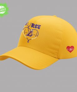 Los Angeles Lakers Nurse Night Appreciation Yellow T-Shirt