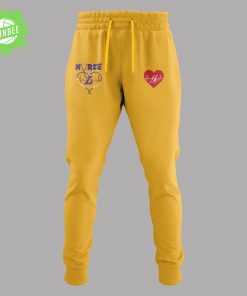 Los Angeles Lakers Nurse Night Appreciation Yellow T-Shirt
