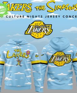 Los Angeles Lakers x The Simpsons Day 2025 Hoodie