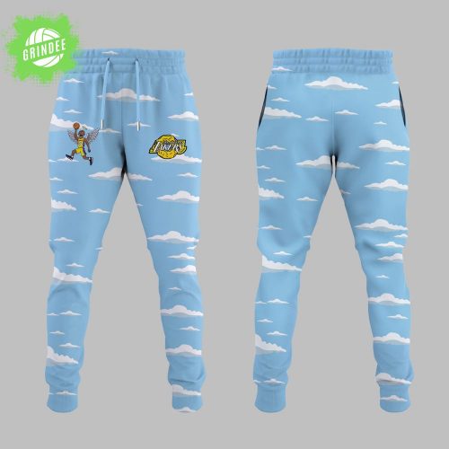 Los Angeles Lakers x The Simpsons Day 2025 Hoodie