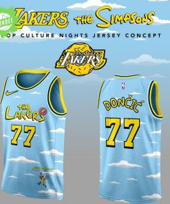 Los Angeles Lakers x The Simpsons Day ‘Luka Doncic’ Jersey 2025