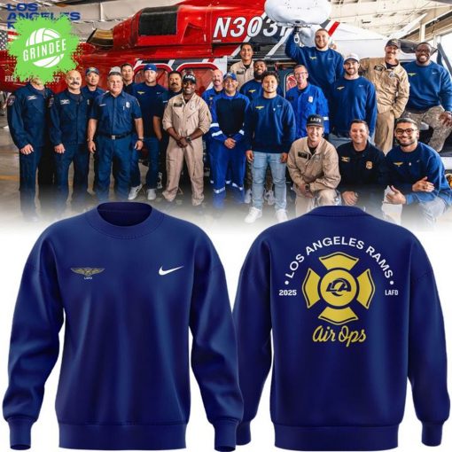 Los Angeles Rams x LAFD Special 2025 Sweatshirt